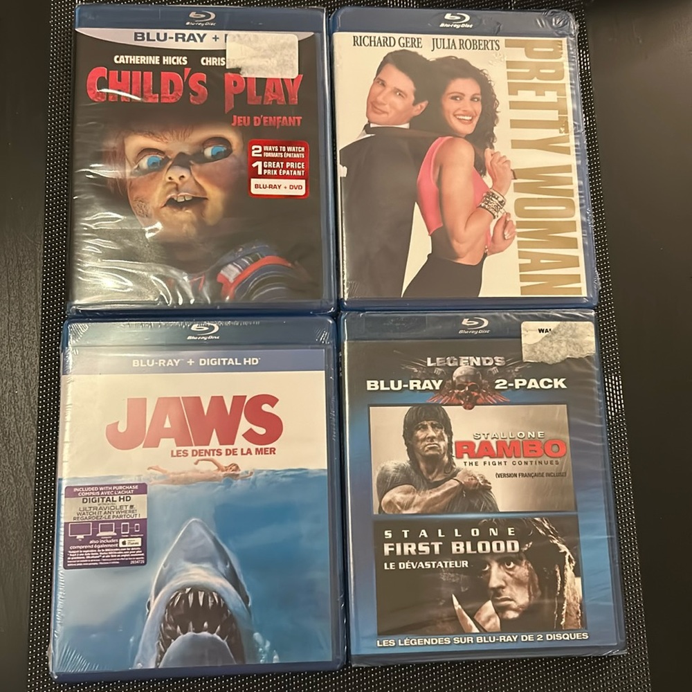 3/$20 Blu-ray Movies New & Used